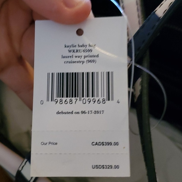 Kate Spade Kaylie Baby Bag New with tags - Picture 6 of 6